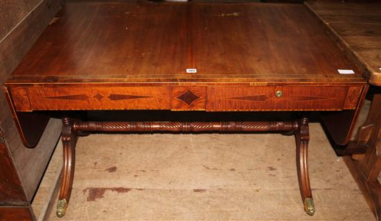 Regency sofa table